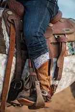Red Barn Socks Red Barn Blue Hat Trick Boot Socks