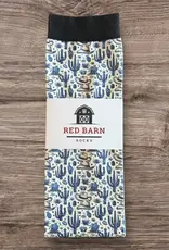 Red Barn Socks Red Barn Blue Hat Trick Boot Socks
