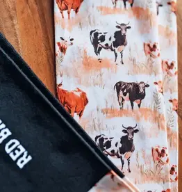 Red Barn Socks Red Barn Moo'd Boost Cow Print Boot Socks
