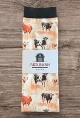 Red Barn Socks Red Barn Moo'd Boost Cow Print Boot Socks