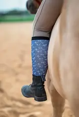 Red Barn Socks Red Barn Petal Poppin Blue Floral Boot Socks