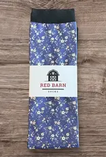 Red Barn Socks Red Barn Petal Poppin Blue Floral Boot Socks