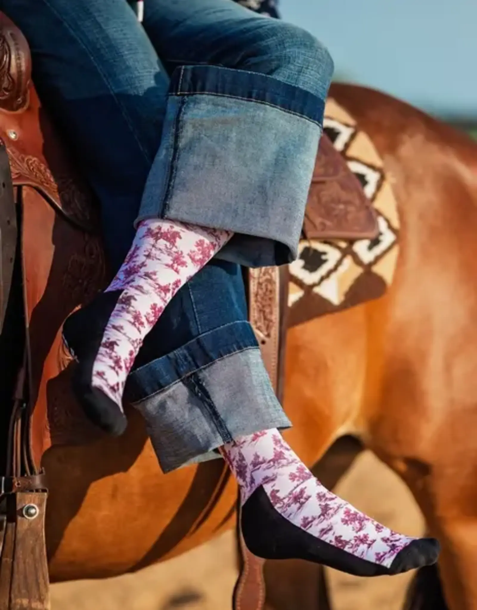 Red Barn Socks Red Barn Trailside Tales Boot Socks