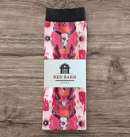 Red Barn Socks Red Barn Wild At Heart Longhorn Skull Print Boot Socks