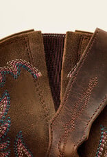 Ariat Ariat Womens Cattle Caite Distressed Brown Square Toe Western Cowboy Boot