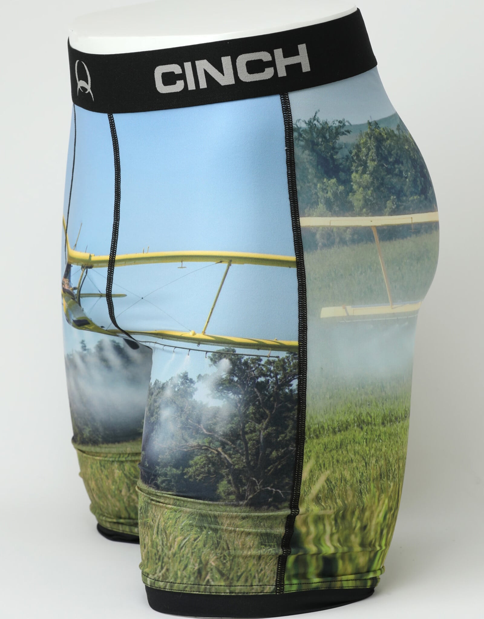 Cinch Mens Cinch Boxer Briefs  9" Crop Duster