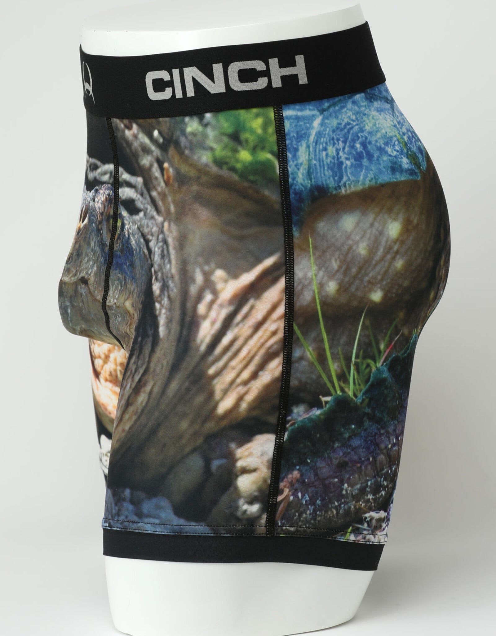 Cinch Mens Cinch Boxer Briefs  6" Snapping Turtle
