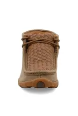 Womens Twisted X Brown Weave Chukka Driving Moc