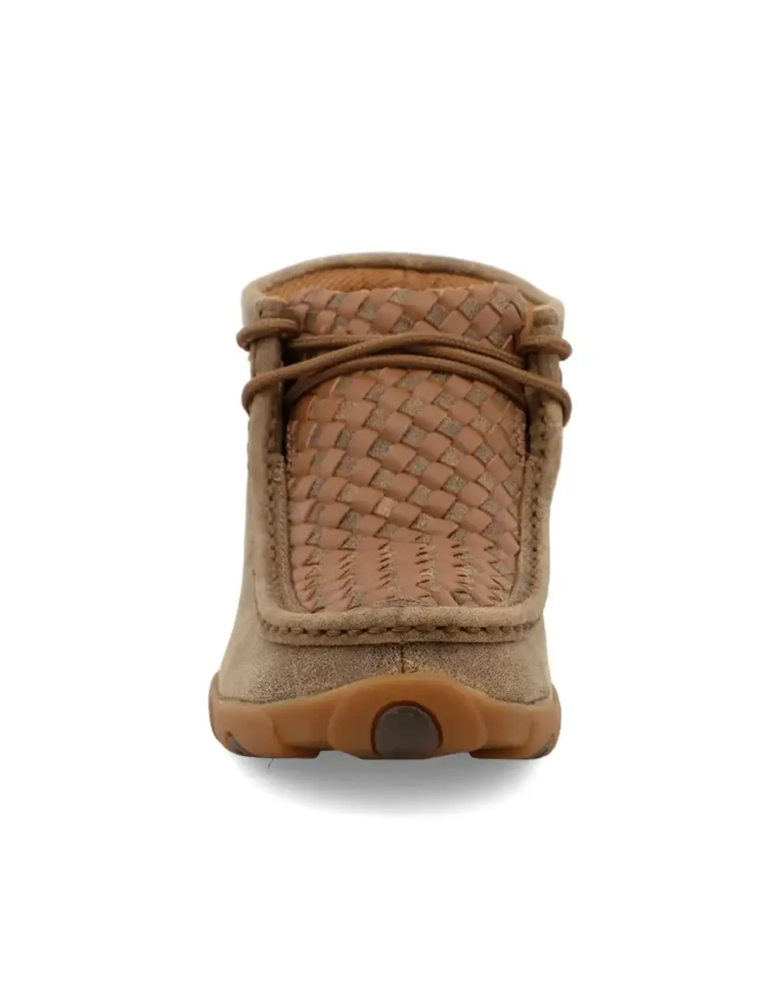 Womens Twisted X Brown Weave Chukka Driving Moc