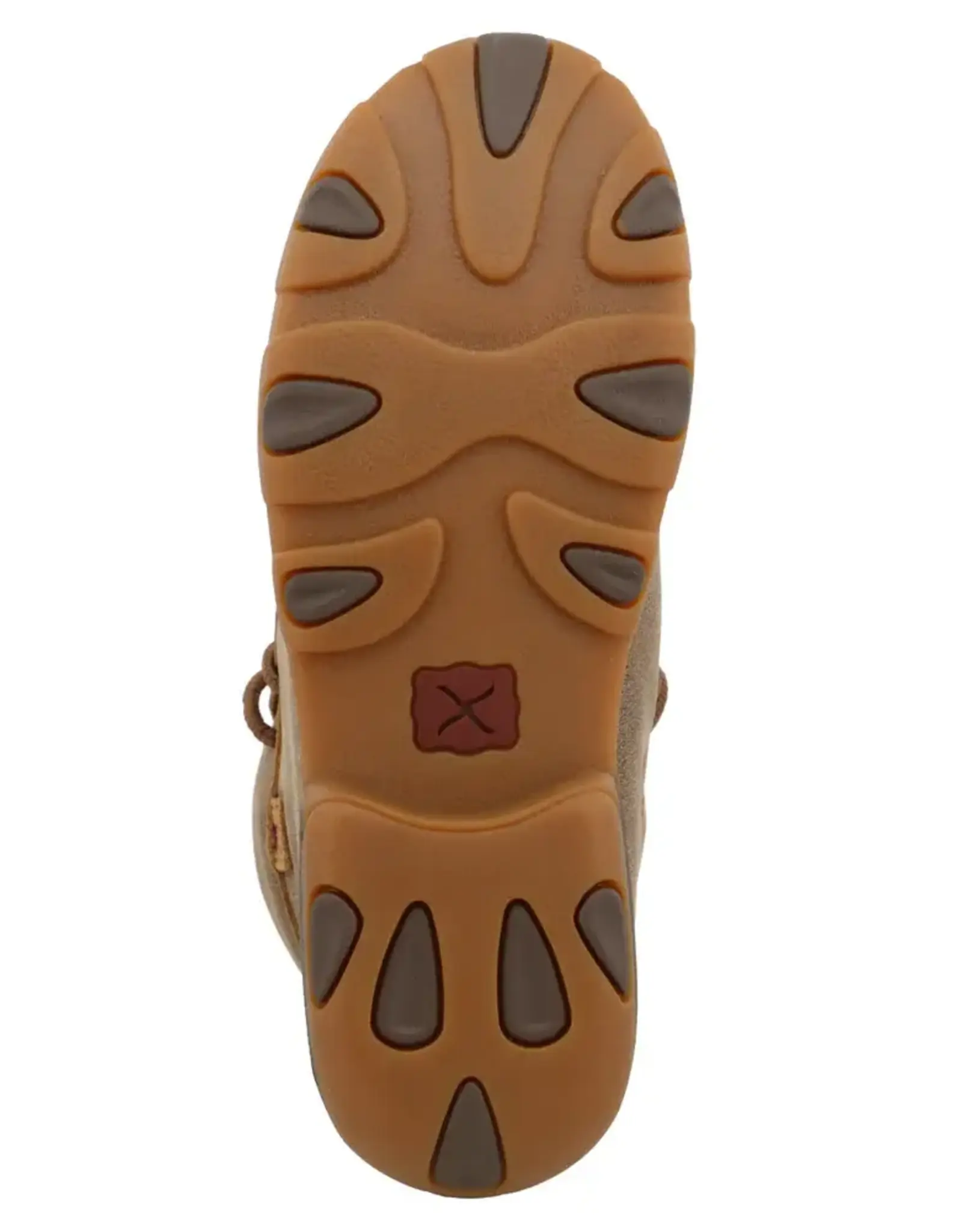 Womens Twisted X Brown Weave Chukka Driving Moc