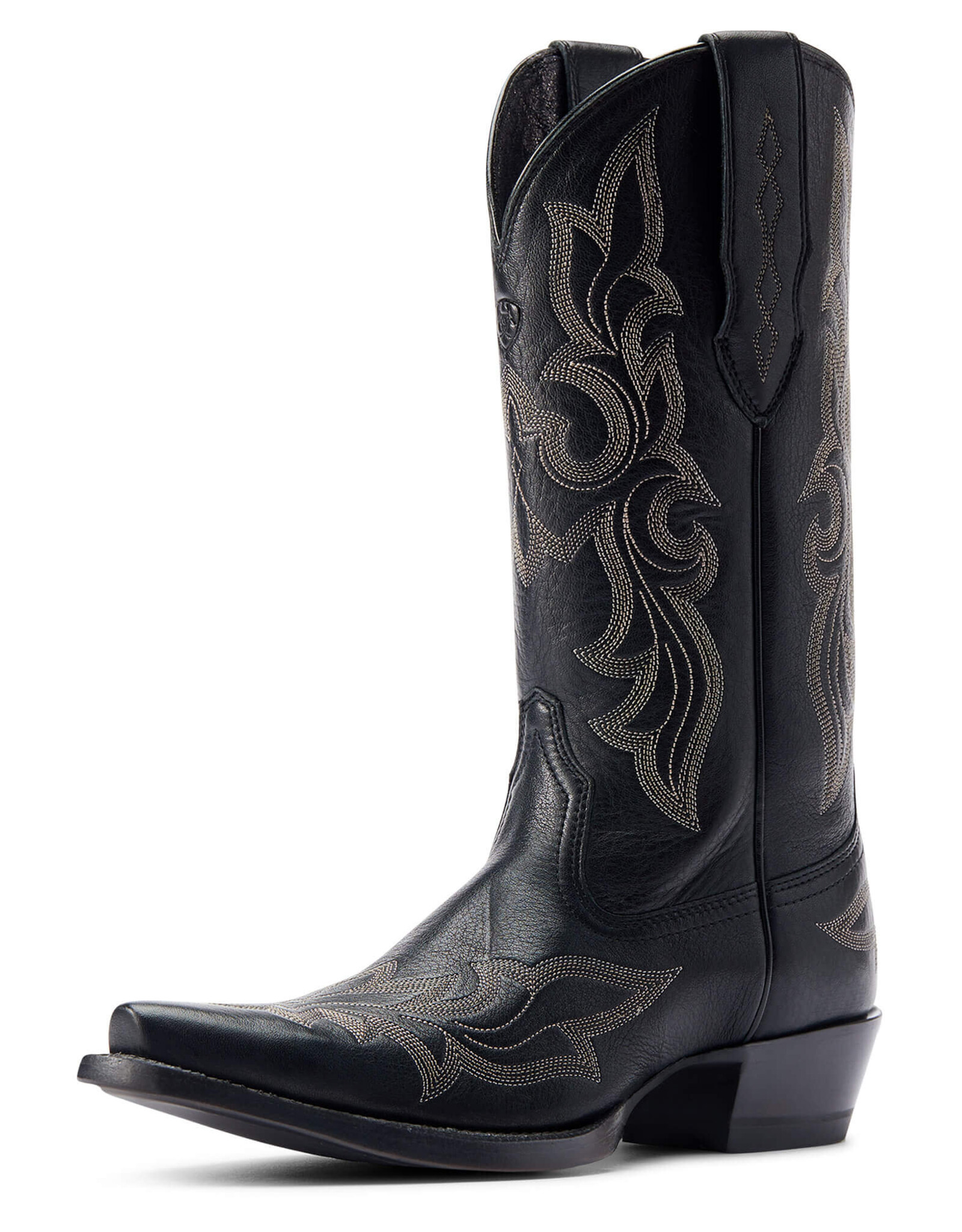 Ariat Womens Ariat Jennings Black Snip Toe Stretch Fit Western Cowboy Boot