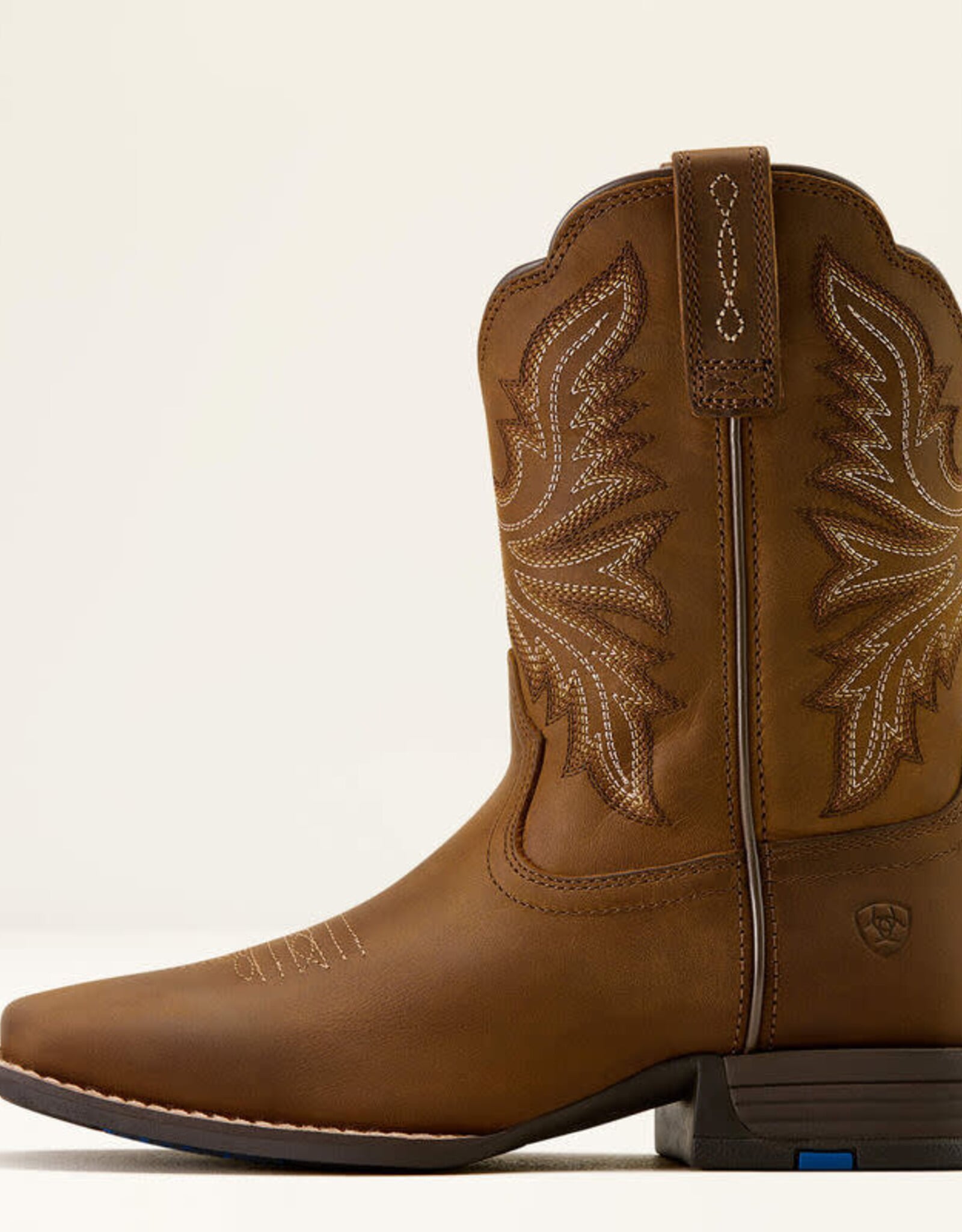 Ariat Ariat Kids Distressed Brown Westwood Square Toe Cowboy Boot