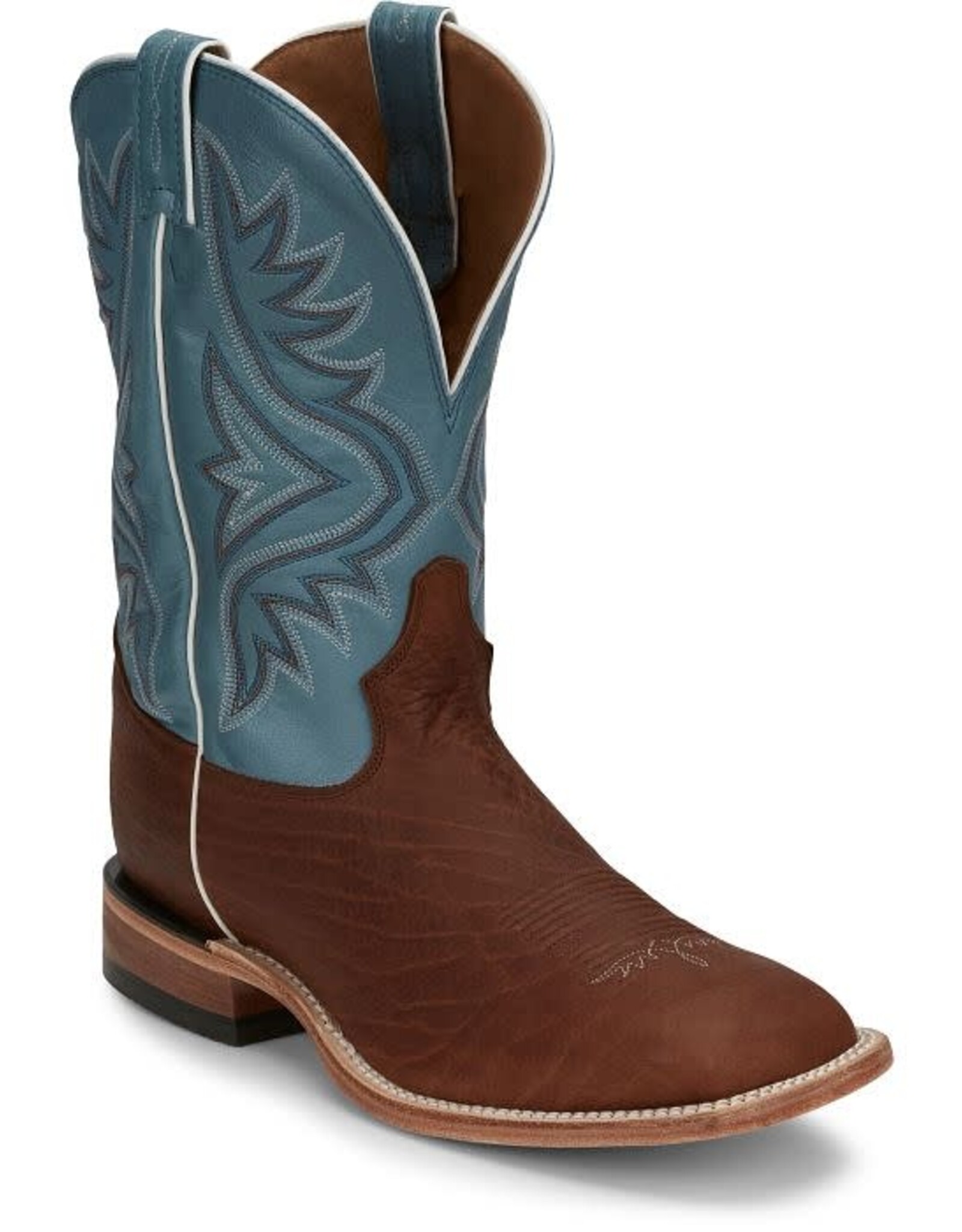 Ariat Mens Tony Lama American Bison Avett Square Toe Western Cowboy Boot