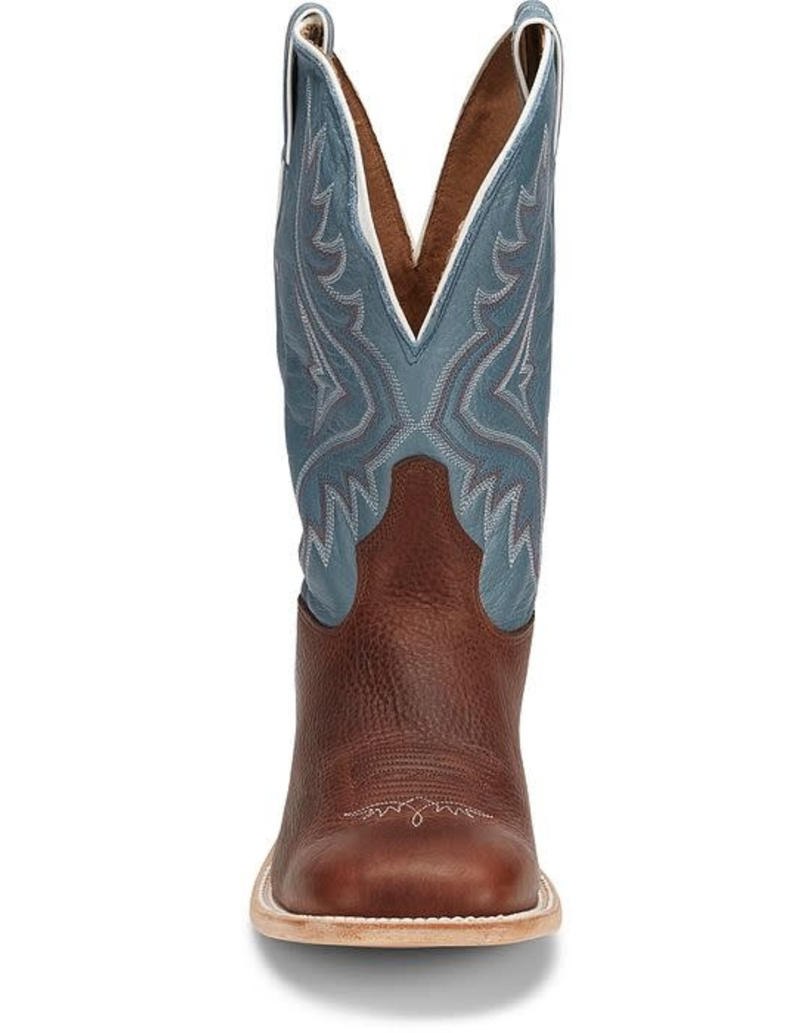 Ariat Mens Tony Lama American Bison Avett Square Toe Western Cowboy Boot