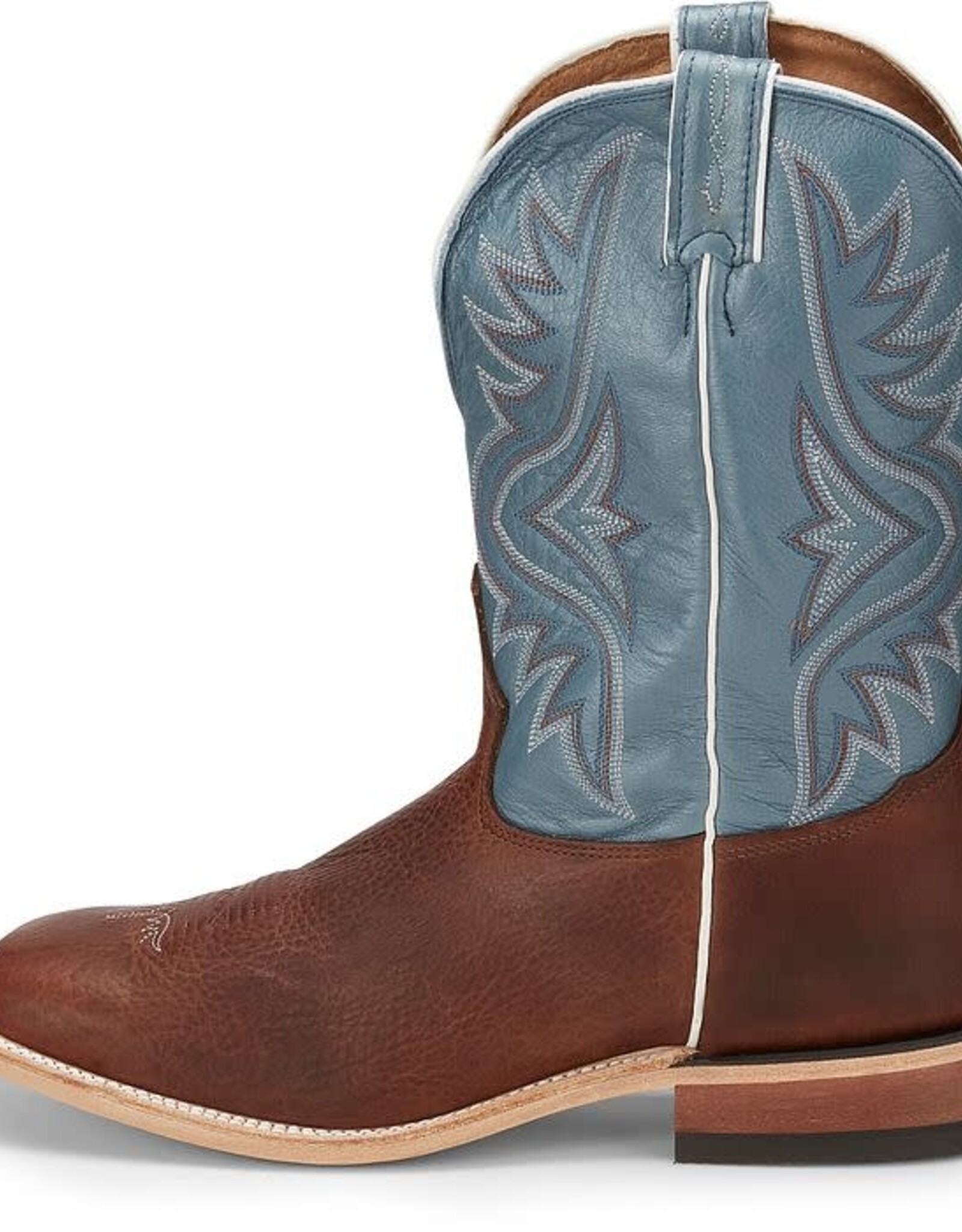 Ariat Mens Tony Lama American Bison Avett Square Toe Western Cowboy Boot