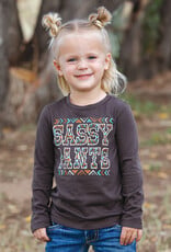 Cruel Girl Girls Sassy Pants Long Sleeve Graphic Shirt