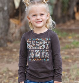 Cruel Girl Girls Sassy Pants Long Sleeve Graphic Shirt
