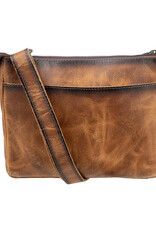 Womens STS Leather Cowhide Guadalupe Lily Crossbody Purse