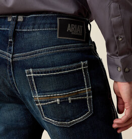 Ariat Mens Ariat Coltrane Nightingale M5 Stretch Straight Leg Stackable Western Riding Jean