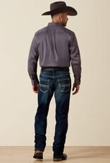 Ariat Mens Ariat Coltrane Nightingale M5 Stretch Straight Leg Stackable Western Riding Jean