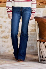 Ariat Ariat Womens High Rise Ella Rascal Slim Trouser Denim Western Riding Jean