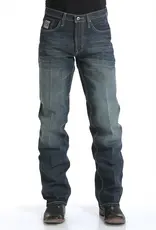 Cinch Mens Cinch Mid Rise Relaxed White Label 019 Rigid Denim Riding Jean