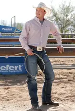 Cinch Mens Cinch Mid Rise Relaxed White Label 019 Rigid Denim Riding Jean