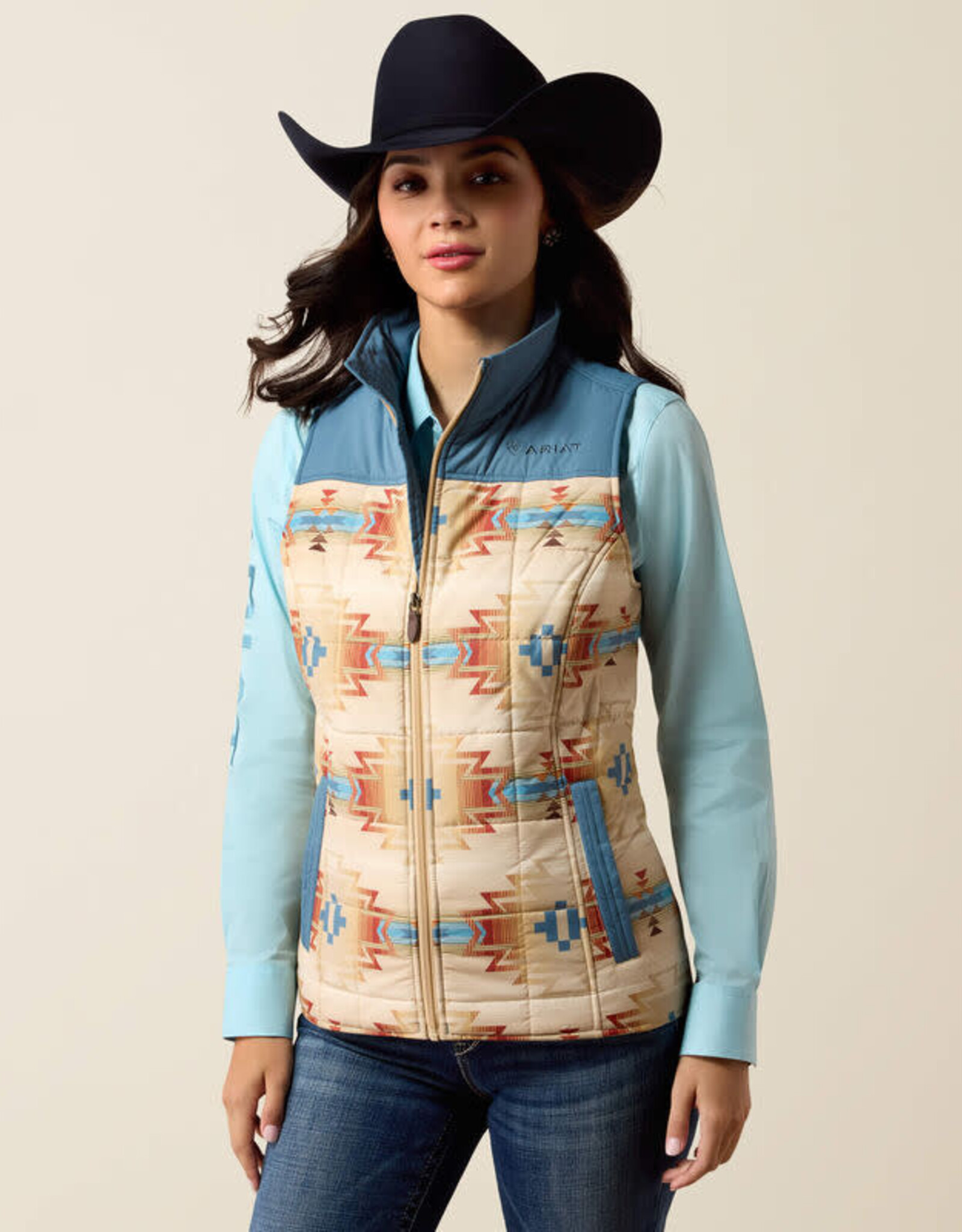 Ariat Ariat Womens Sonoma Southwest Concealed Carry Insulated Vest S-3X