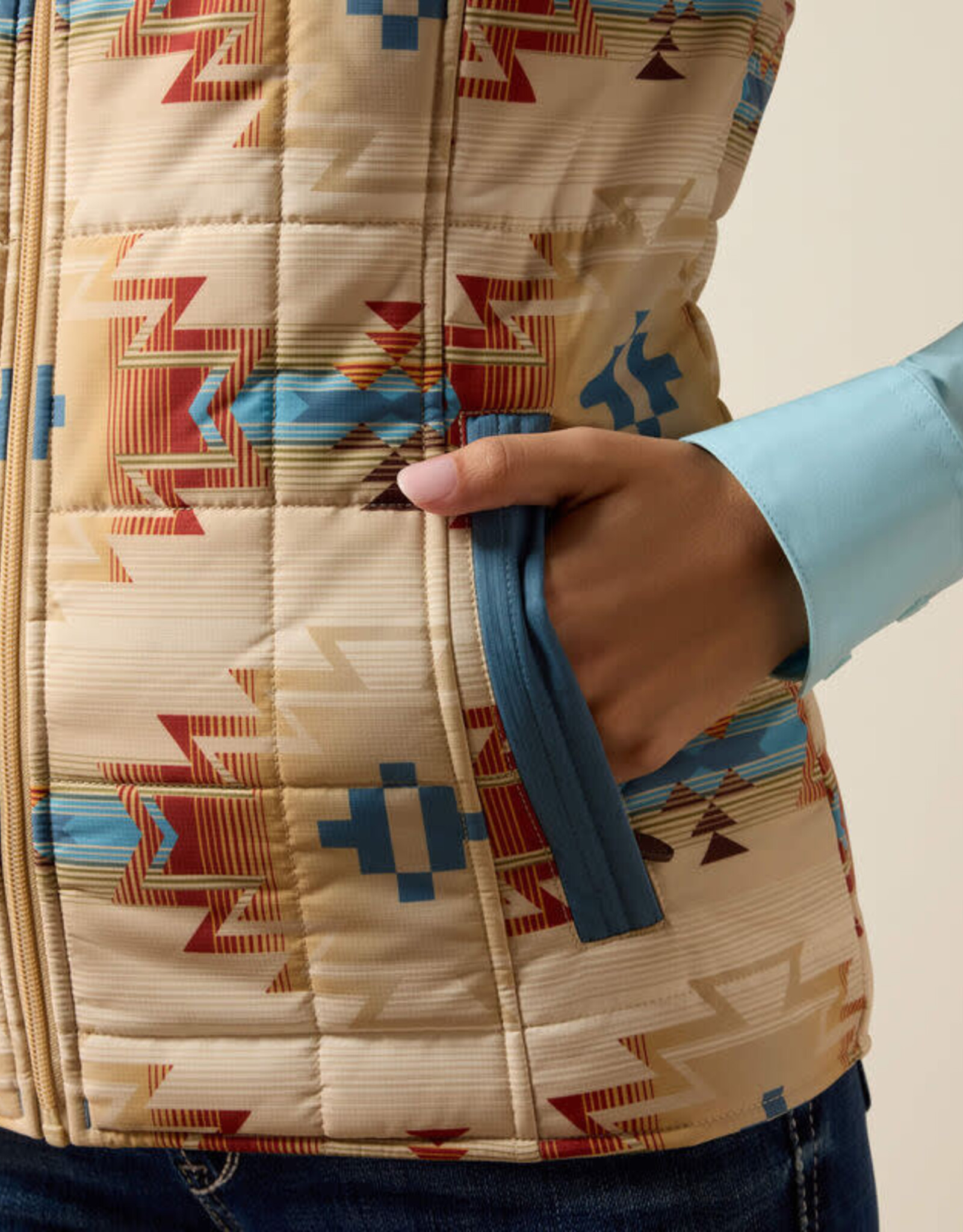 Ariat Ariat Womens Sonoma Southwest Concealed Carry Insulated Vest S-3X