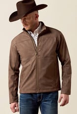 Ariat Ariat Mens Wren Faux Leather Print Softshell Jacket Big & Tall
