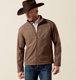 Ariat Ariat Mens Wren Faux Leather Print Softshell Jacket Big & Tall
