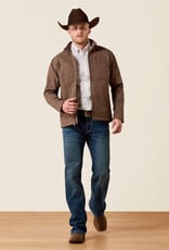 Ariat Ariat Mens Wren Faux Leather Print Softshell Jacket Big & Tall