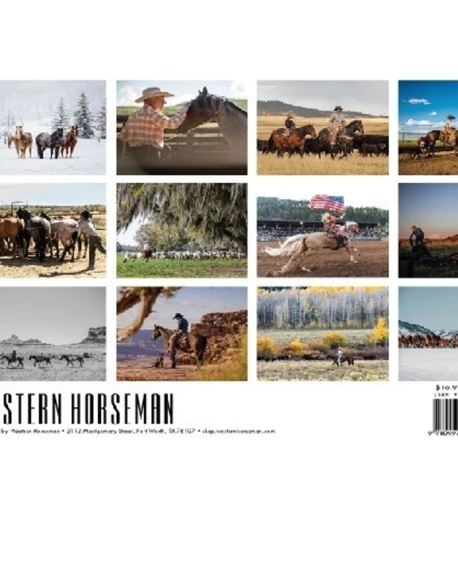 2027 Western Horsemen Cowboy Calendar