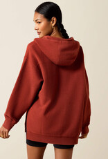 Ariat Womens Ariat Oversized Valencia Burnt Henna Hoodie