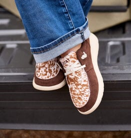 Ariat Womens Ariat Speckled Cowhide Print Western Hilo Shoe