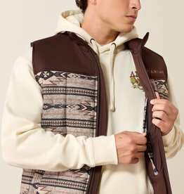 Ariat Ariat Mens Tonal Southwest Mink Crius Insulated Concealed Carry Vest