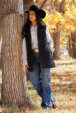 Cinch Womens Cinch Quilted Black Barn Vest
