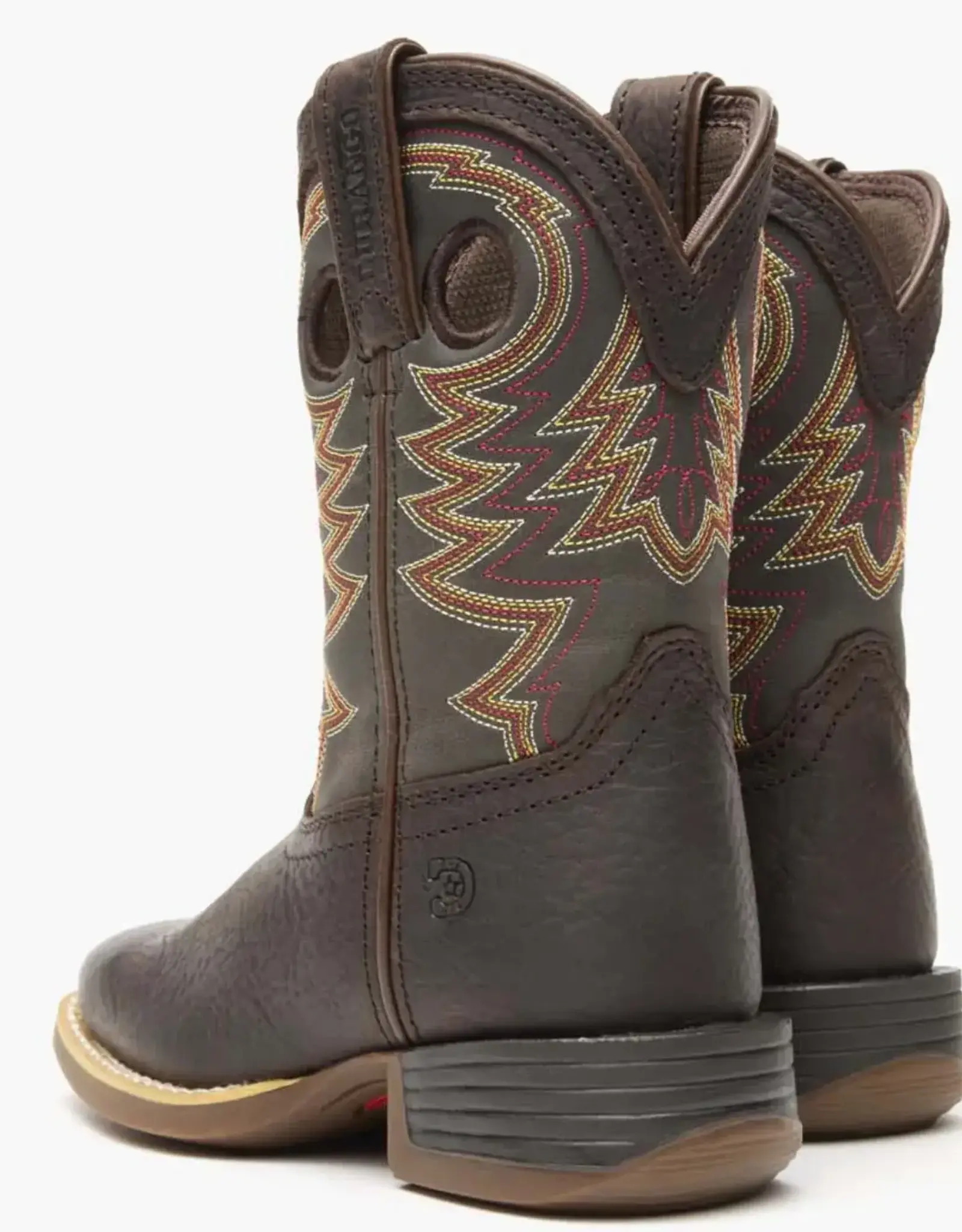 Durango Durango Youth Kids Rebel Pro Western Dark Bay Square Toe Cowboy Boots