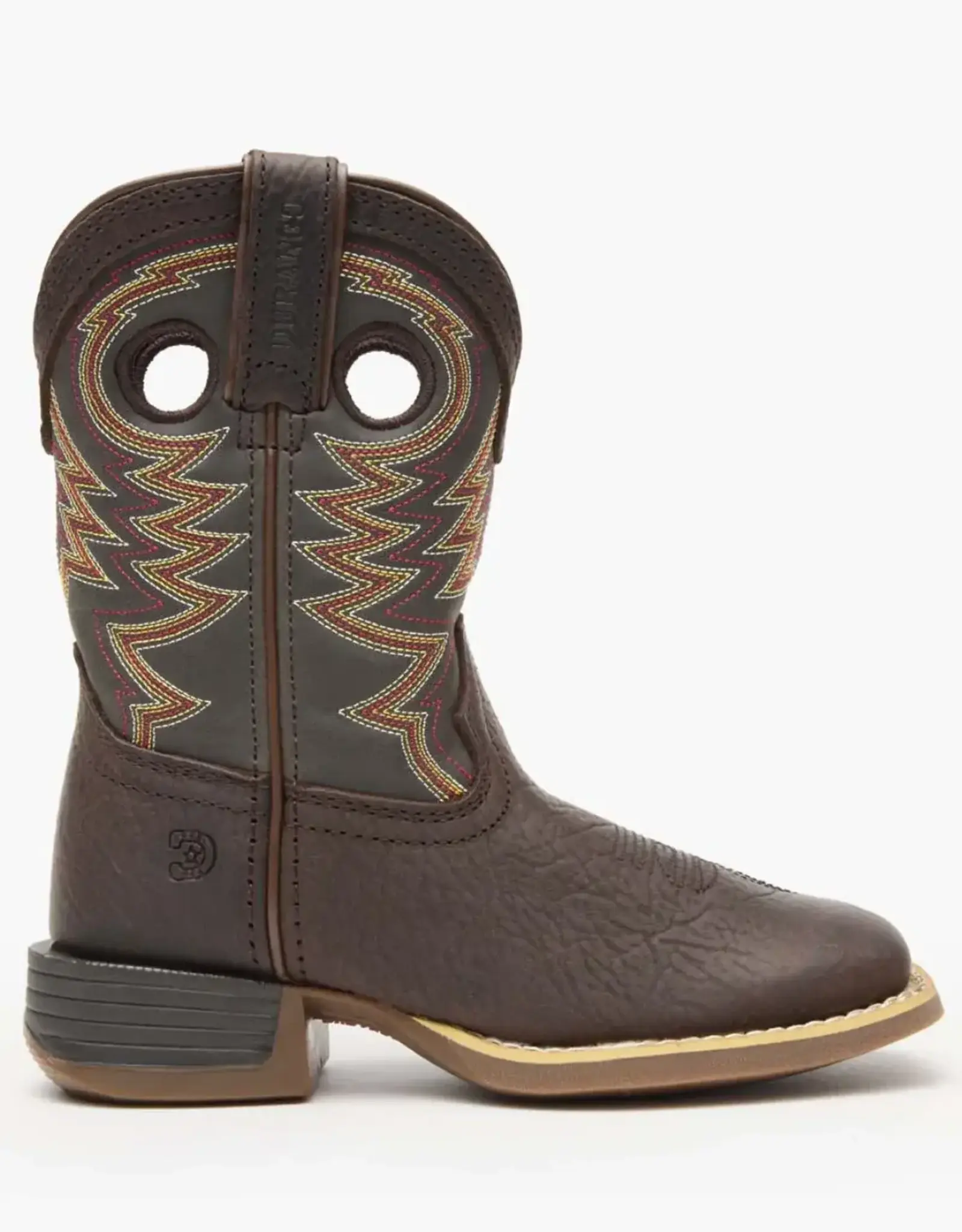 Durango Durango Youth Kids Rebel Pro Western Dark Bay Square Toe Cowboy Boots