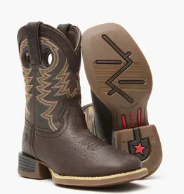 Durango Durango Youth Kids Rebel Pro Western Dark Bay Square Toe Cowboy Boots