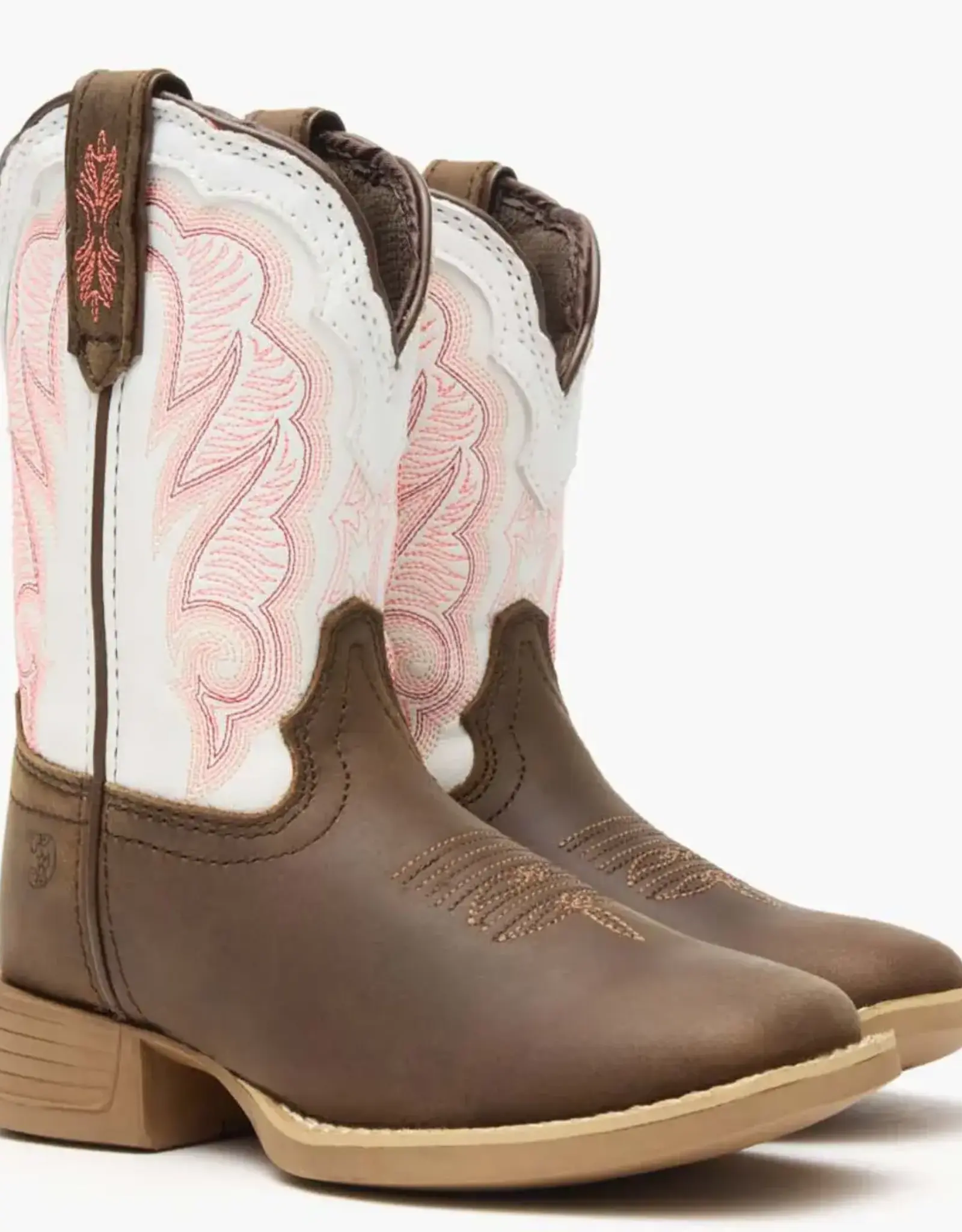 Durango Durango Girls Youth Lil Rebel Pro Distressed Western Square Toe Cowboy Boots