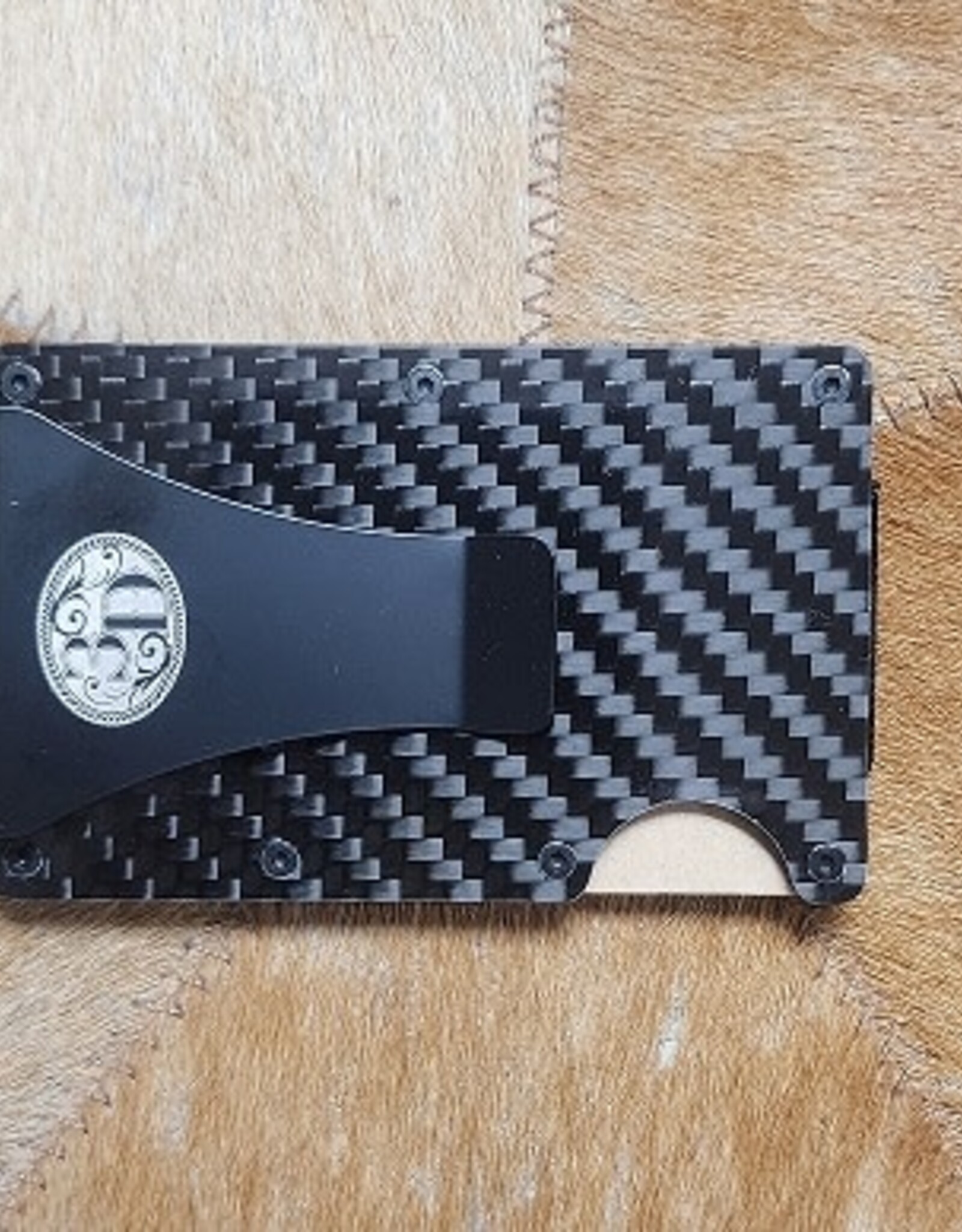 3D Mens Silver Copper Flag Smart Style Utility Wallet