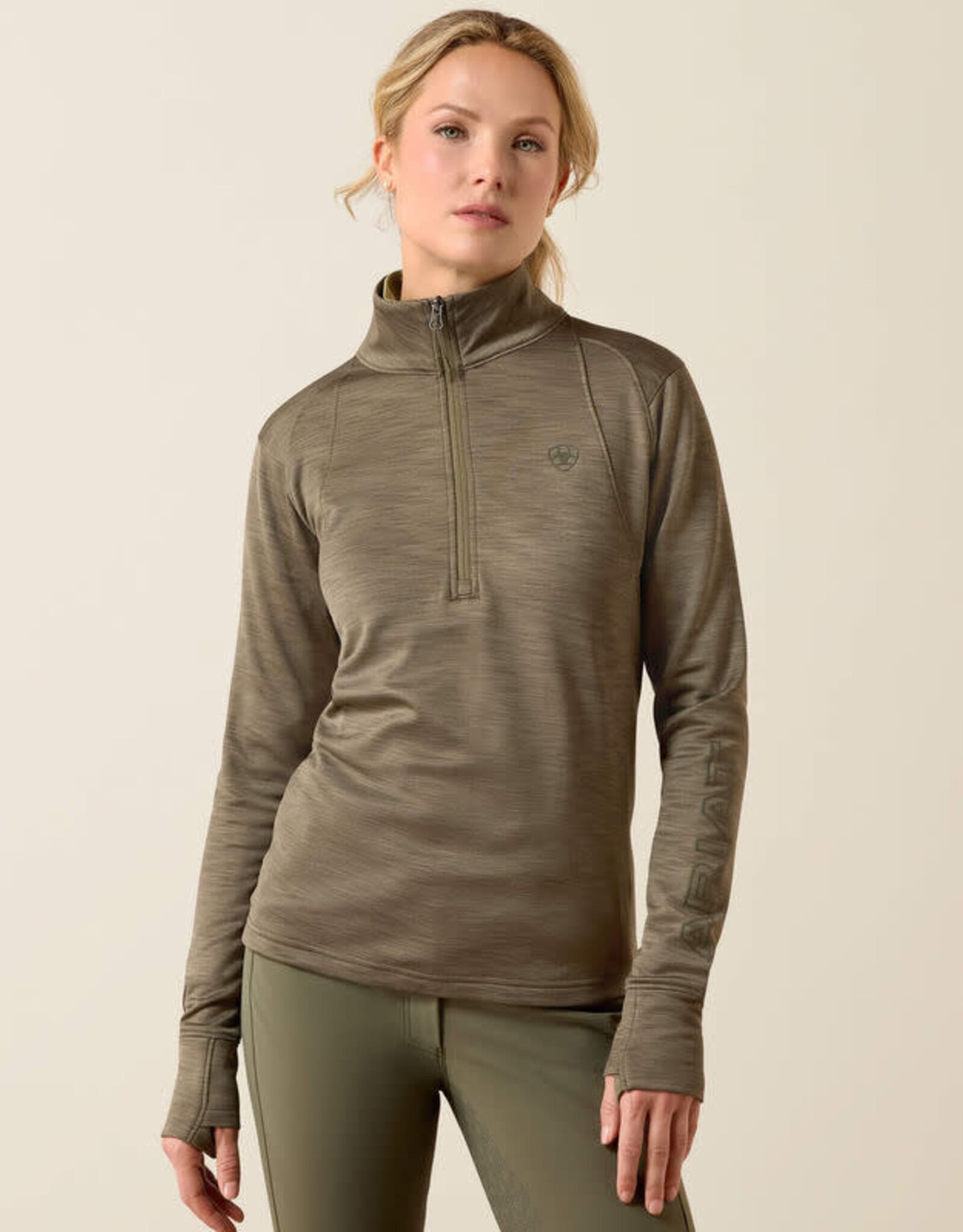 Ariat Womens Ariat Kalamata Tek Team Cold Series 1/2 Zip Pullover