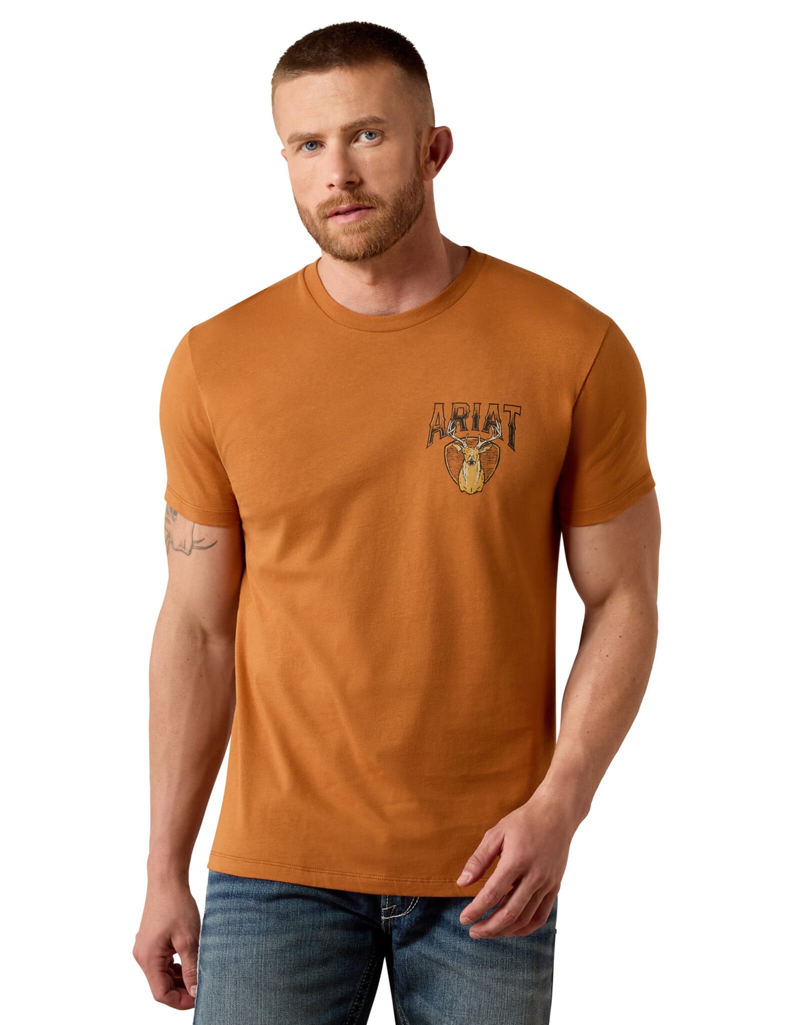 Ariat Mens Ariat Adobe Trophy Room Short Sleeve T Shirt