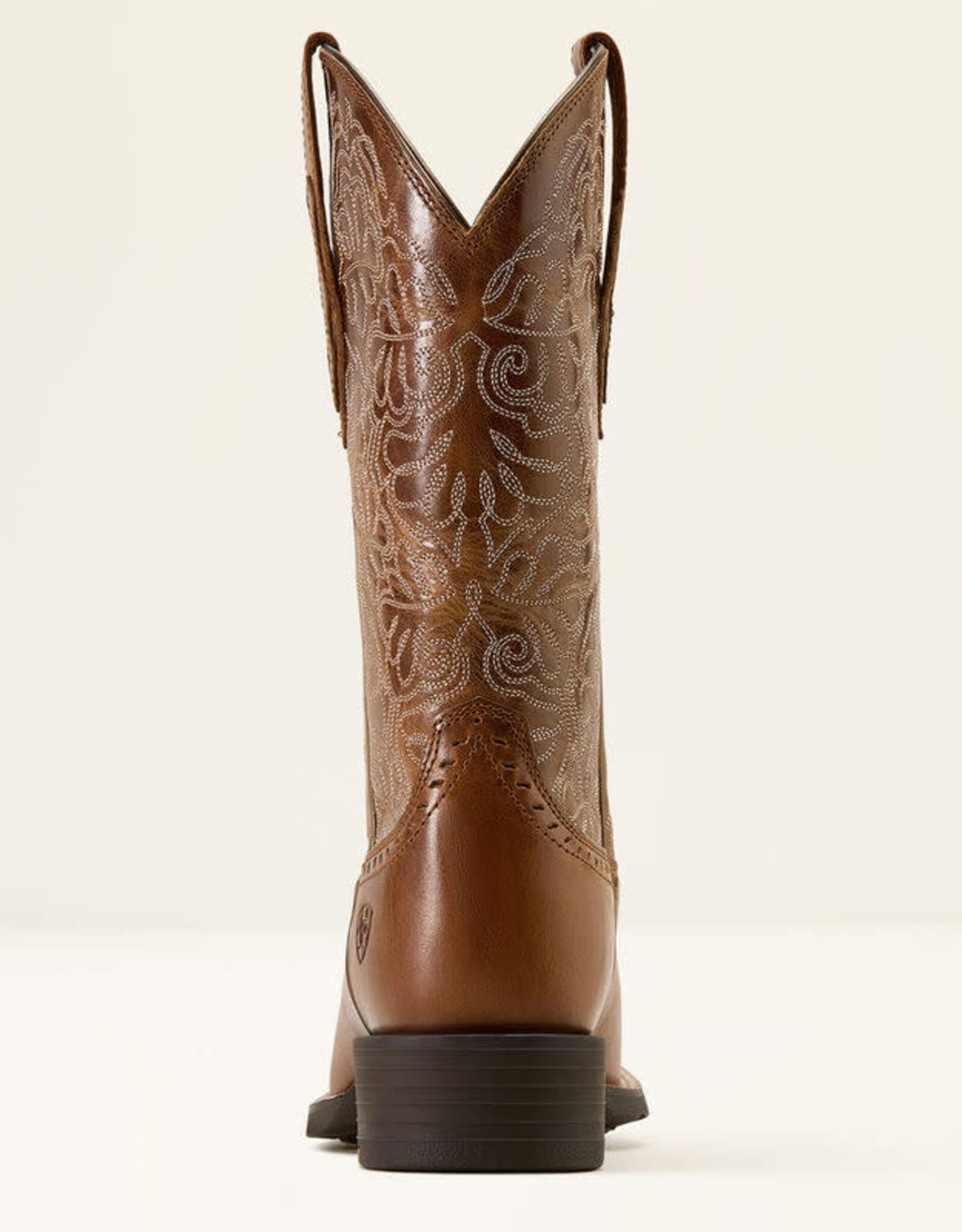 Ariat Ariat Womens Round Up Remuda Square Toe Aged Tan Western Boot