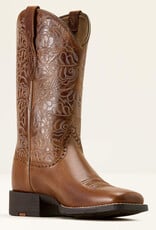 Ariat Ariat Womens Round Up Remuda Square Toe Aged Tan Western Boot