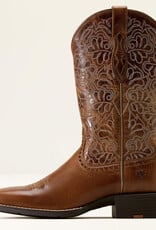 Ariat Ariat Womens Round Up Remuda Square Toe Aged Tan Western Boot