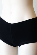 Devil May Wear Hot Shorts Bamboo Blend Underwear. Black