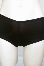 Devil May Wear Hot Shorts Bamboo Blend Underwear. Black