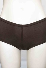 Devil May Wear Hot Shorts Bamboo Blend Underwear. Chocolate Brown